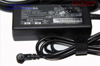 картинка Зарядное устройство для ноутбука TOSHIBA 19.0V-3,42A (5.5*2.5) от интернет магазина Radiovip