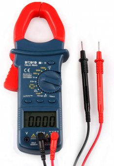 картинка Клещи токоизмерительные DT201D с подсветкой от интернет магазина Radiovip
