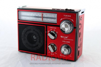 картинка Радиоприёмник GOLON RX 551 USB / SD / аккумулятор / фонарик от интернет магазина Radiovip