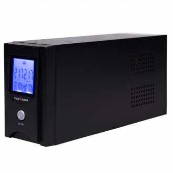 картинка ИБП LogicPower L650VA, LCD-экран, 2 евророзетки, 5 ступ. AVR, 7.5Ач12В от интернет магазина Radiovip