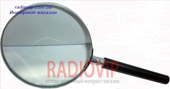 картинка Лупа ручная круглая 3Х диам. 100мм MG86050 от интернет магазина Radiovip