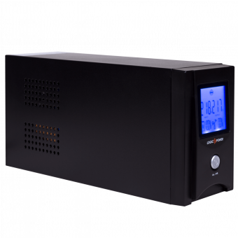 картинка ИБП LogicPower L650VA, LCD-экран, 2 евророзетки, 5 ступ. AVR, 7.5Ач12В от интернет магазина Radiovip