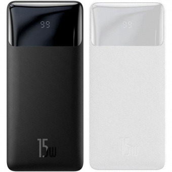 картинка Power Bank 20000 mAh 15W — Baseus (PPDML-J02) Bipow Digital Display — PPDML-J02 от интернет магазина Radiovip