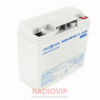 картинка Аккумулятор мультигелевый AGM LogicPower LPM-MG 12 - 20 AH от интернет магазина Radiovip