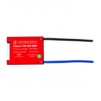картинка BMS плата Lifepo4 48V 16S 60A симметрия от интернет магазина Radiovip