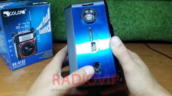 картинка Радиоприёмник портативный GOLON RX-9122 от интернет магазина Radiovip