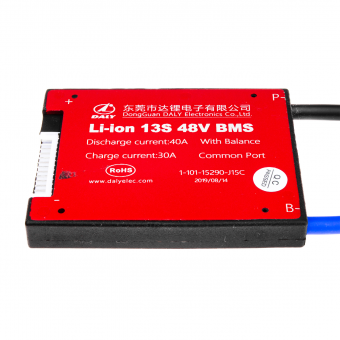 картинка BMS плата Li-ion 36V 10S Dis 30A Ch 20 A от интернет магазина Radiovip