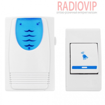 картинка Дверной беспроводный звонок 9802 AС от интернет магазина Radiovip
