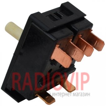 картинка Переключатель галетный RBS-1, 4ways, 2poles, 6A 250VAC от интернет магазина Radiovip