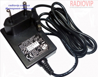 картинка Блок питания 12V/0,5А (5,5х2,5) от интернет магазина Radiovip