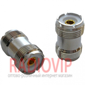 картинка Переходн. гн.UHF- гн.UHF,корпус металл от интернет магазина Radiovip