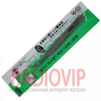 картинка Пинцет радиотехнический GOOI TS-15, метал. от интернет магазина Radiovip