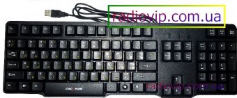 картинка Клавиатура LP-KB 041, USB от интернет магазина Radiovip