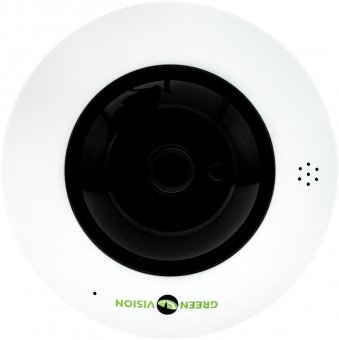 картинка Купольная IP камера Green Vision GV-076-IP-ME-DIS40-20 (360) от интернет магазина Radiovip