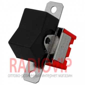 картинка Тумблер с клавишей RLS-202-A1 (ON-ON), 6pin, 3A 250VAC, черный от интернет магазина Radiovip