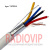 картинка Кабель сигнал. VKcable 4жилы в экране 4Cх(7х0,22мм) CCA, белый, 100м от интернет магазина Radiovip