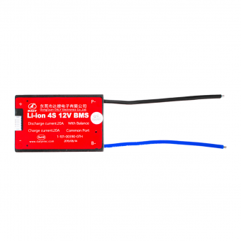 картинка BMS плата Li-ion 12V 4S 20A симметрия от интернет магазина Radiovip