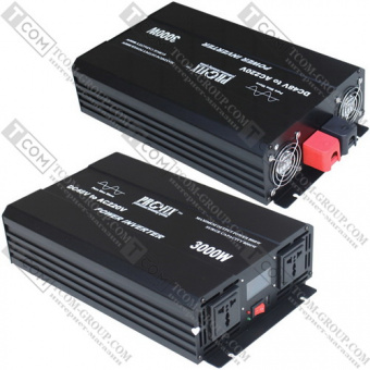 картинка Инвертор с чистой синусоидой 48V в 220V ProFix-3000W (макс.6000W) без зарядки + LCD дисплей от интернет магазина Radiovip