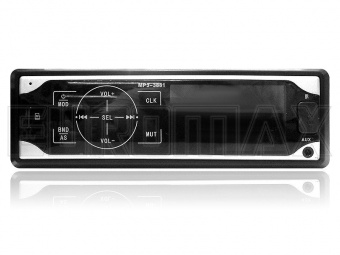 Автомагнитола MP3 3881 ISO 1DIN сенсорный дисплей