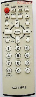 картинка Пульт CHINA TV KLX-14PAS корп Panasonic 7010 как ориг (ic на м/сх) от интернет магазина Radiovip