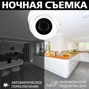 картинка Антивандальная IP камера Green Vision GV-077-IP-E-DOF20-20 POE от интернет магазина Radiovip