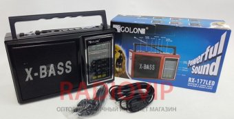 картинка Радио golon с led фонариком RX 177 LED светодиодный от интернет магазина Radiovip