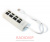 картинка Хаб USB 2.0 4 порта с переключателями на каждый порт, White, 480Mbts High Speed от интернет магазина Radiovip