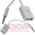 картинка Шнур OTG (гн.USB A- шт.3.5mm 4C), 0,2метра от интернет магазина Radiovip
