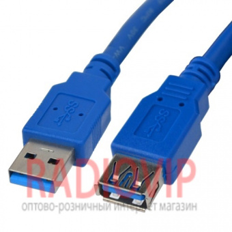 картинка Кабель USB 3.0 AM/AF 1.5m от интернет магазина Radiovip