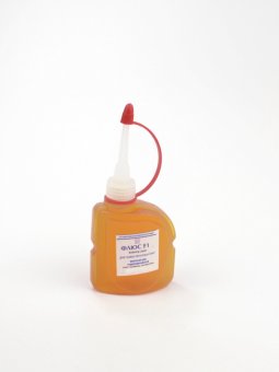 картинка Флюс для пайки F3 (30 мл) печатных плат, контактов, раземов, стали, цинка от интернет магазина Radiovip
