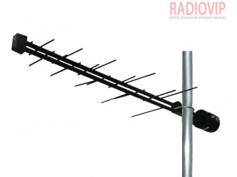 картинка Антенна наружная МВ + ДМВ (ВОРОНА) под F разъем от интернет магазина Radiovip