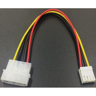 картинка Переходник 4 pin(большой) - 4 pin(малый) для гибких дисков от интернет магазина Radiovip