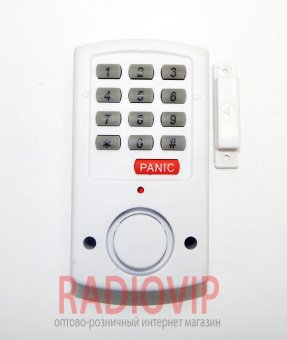 картинка Сигнализация YL-354 с магнитным датчиком и кодовым замком от интернет магазина Radiovip