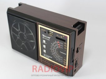 картинка Радиоприемник Golon RX-131 UAR портативная колонка USB /SD / MP3/ FM / пульт от интернет магазина Radiovip