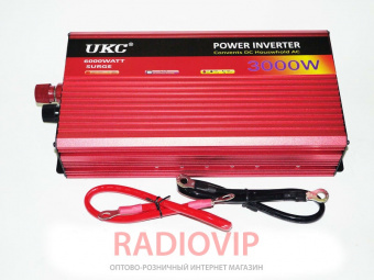 картинка Инвертор 12-220  UKC SSK-3000 3000W от интернет магазина Radiovip