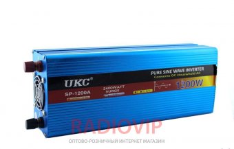 картинка Инвертор  UKS 1200W (синус) от интернет магазина Radiovip