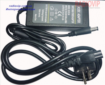 картинка Зарядное устройство для ноутбука HP 18.5V3.5A 7.4 pin+кабель 220 B от интернет магазина Radiovip