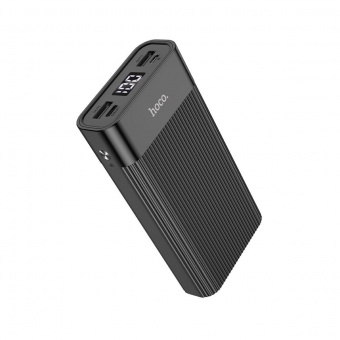 картинка Power Bank 20000 mAh Hoco J85 digital display Black от интернет магазина Radiovip