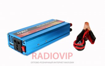 картинка Инвертор  UKS 600W (синус) от интернет магазина Radiovip