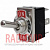 картинка Тумблер KN3(C)-203P (ON-OFF-ON), 6pin, 10A 250VAC от интернет магазина Radiovip