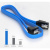картинка SATA 3.0 data CC-Ls 7pin-7pin 45 см прямой штекер от интернет магазина Radiovip