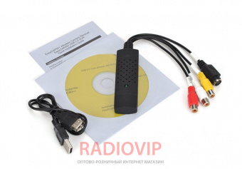 картинка USB карта видеозахвата с выходом на AV от интернет магазина Radiovip