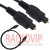 картинка Шнур оптический (toslink plug- toslink plug), 1м., чёрный от интернет магазина Radiovip