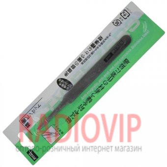 картинка Пинцет радиотехнический GOOI TS-13, метал. от интернет магазина Radiovip