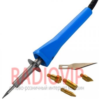 картинка Паяльник-выжигатель ZD-707A 220V/30W +6 насадок, арт. ZD-707A 30W от интернет магазина Radiovip