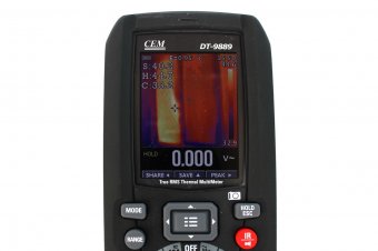 картинка CEM DT9889 мультиметр с функцией тепловизора, от -20?C до 260?C от интернет магазина Radiovip