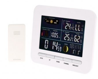 картинка Метеостанция Excelvan TS-76 беспроводная цветная от интернет магазина Radiovip