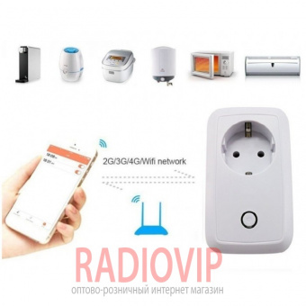 картинка Розетка c Wi-Fi от интернет магазина Radiovip