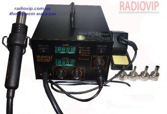 картинка Паяльная станция BAKU BK852D+ от интернет магазина Radiovip