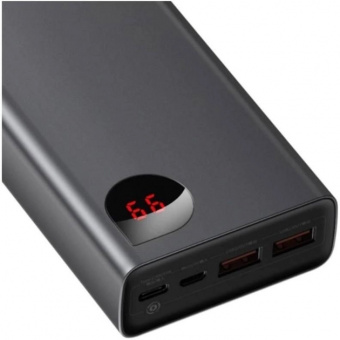 картинка Power Bank 20000 mAh 65W — Baseus (PPIMDA-D) Adaman Metal Digital Display Quick Charge(With Simple Series Charging Cable USB to Type-C 3A 0.3m B от интернет магазина Radiovip